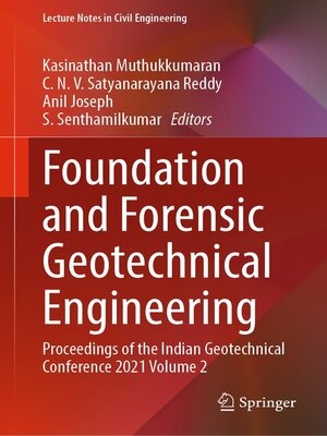 cover image of Foundation and Forensic Geotechnical Engineering